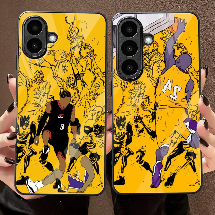 Samsung Galaxy A55 - 漫画バスケットボールスターケース Samsung Galaxy A56 A34 A32