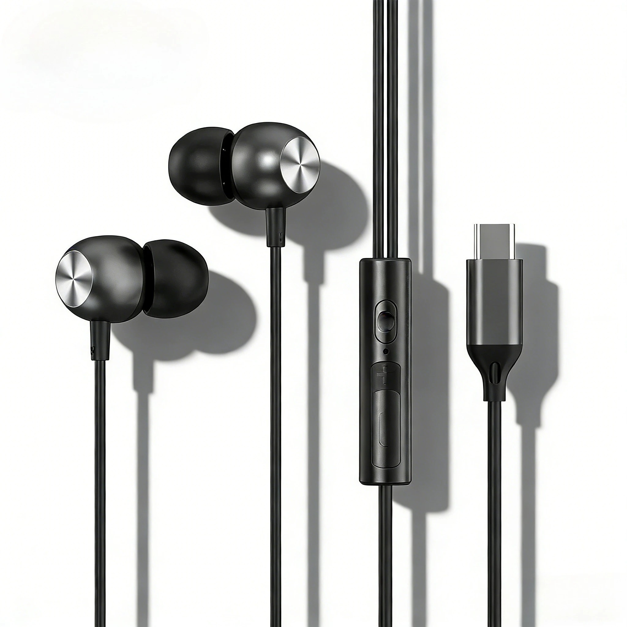 Wired Earphone Lightning - 軽量有線インイヤーイヤホン 3.5mm USB タイプ C HIFI