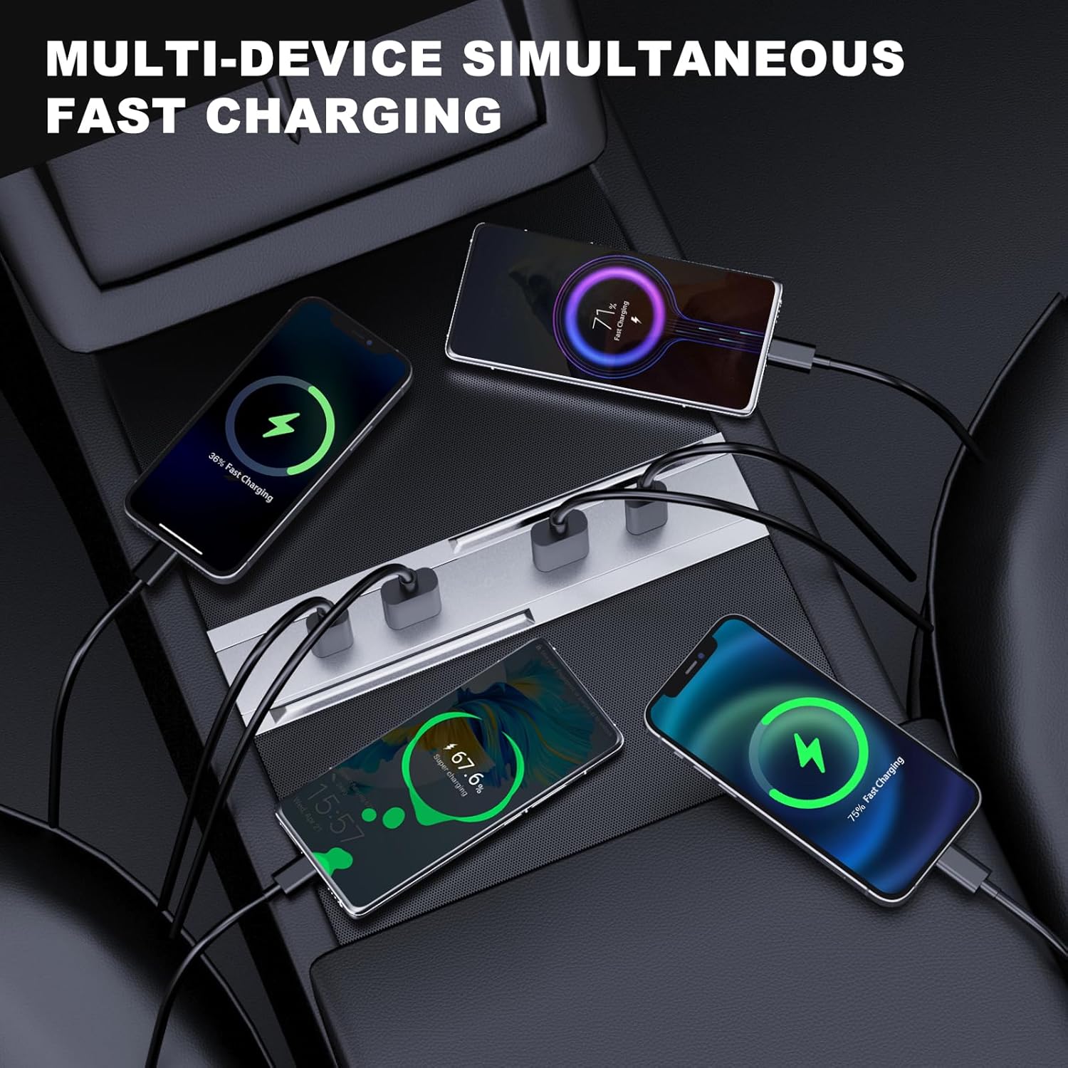 27W-65W急速充電拡張ドックUSBハブ テスラ モデルY - Usb Hub Type C のレビューと価格