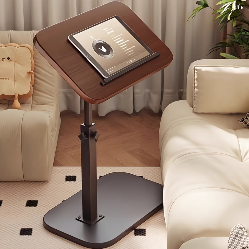 回転・角度調整可能なベッド用ノートパソコンスタンド。支柱と角 - Tablet Lap Desk のレビューと価格