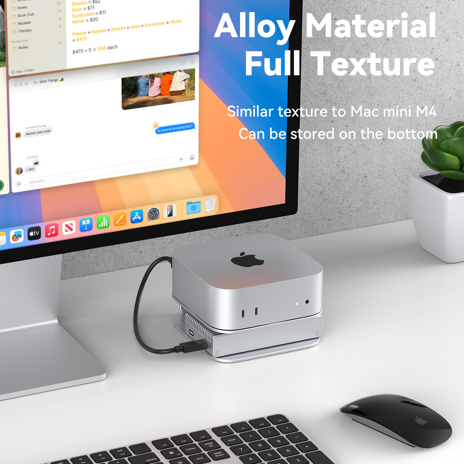 Colorii デスクトップスタンド Mac Mini M4 - Cooling Stand Tablet のレビューと価格