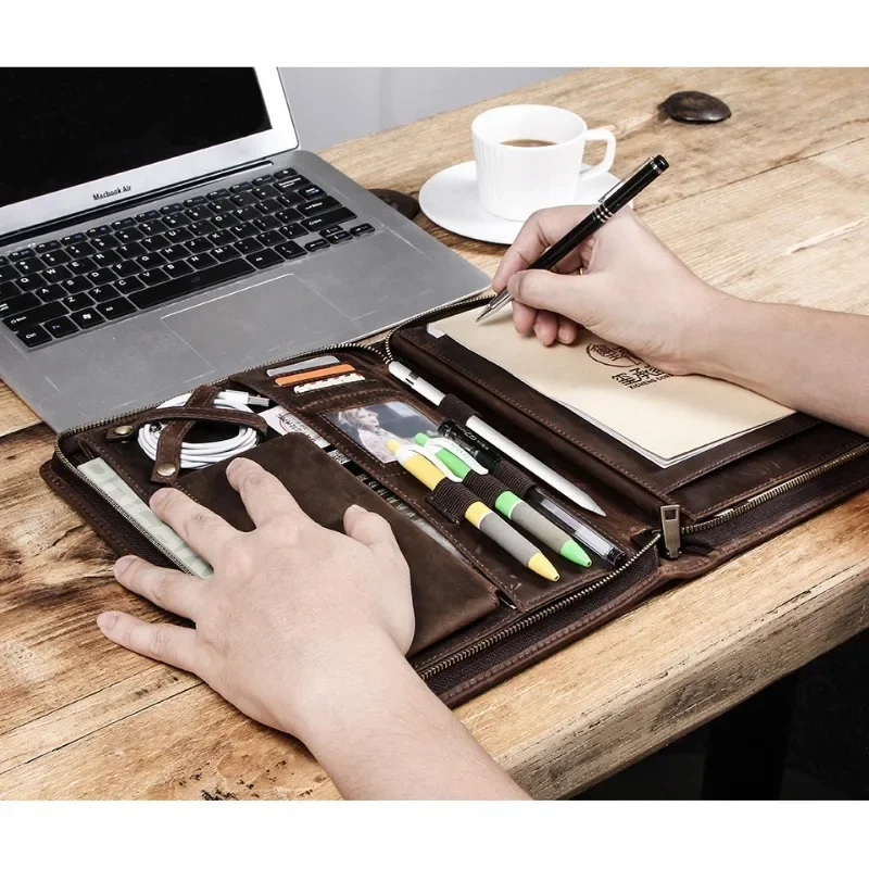Apple iPad用レザータブレット収納バッグ、ジッパー付 - Tablet Tech Accessories のレビューと価格