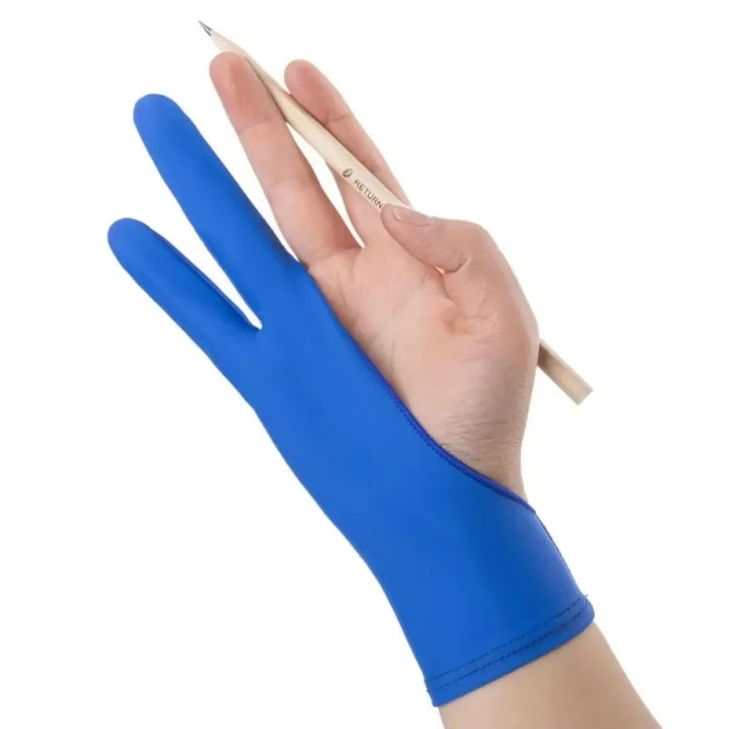 1/2 個二本指手描き手袋油絵画材アンチタッチタブレットデジ - Drawing Glove Artist のレビューと価格