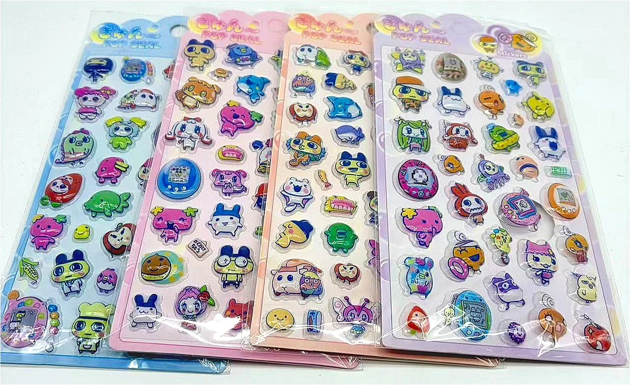 人気の3D立体ステッカー - かわいいアニメキャラクターのデ - Tablet Cute Accessories のレビューと価格
