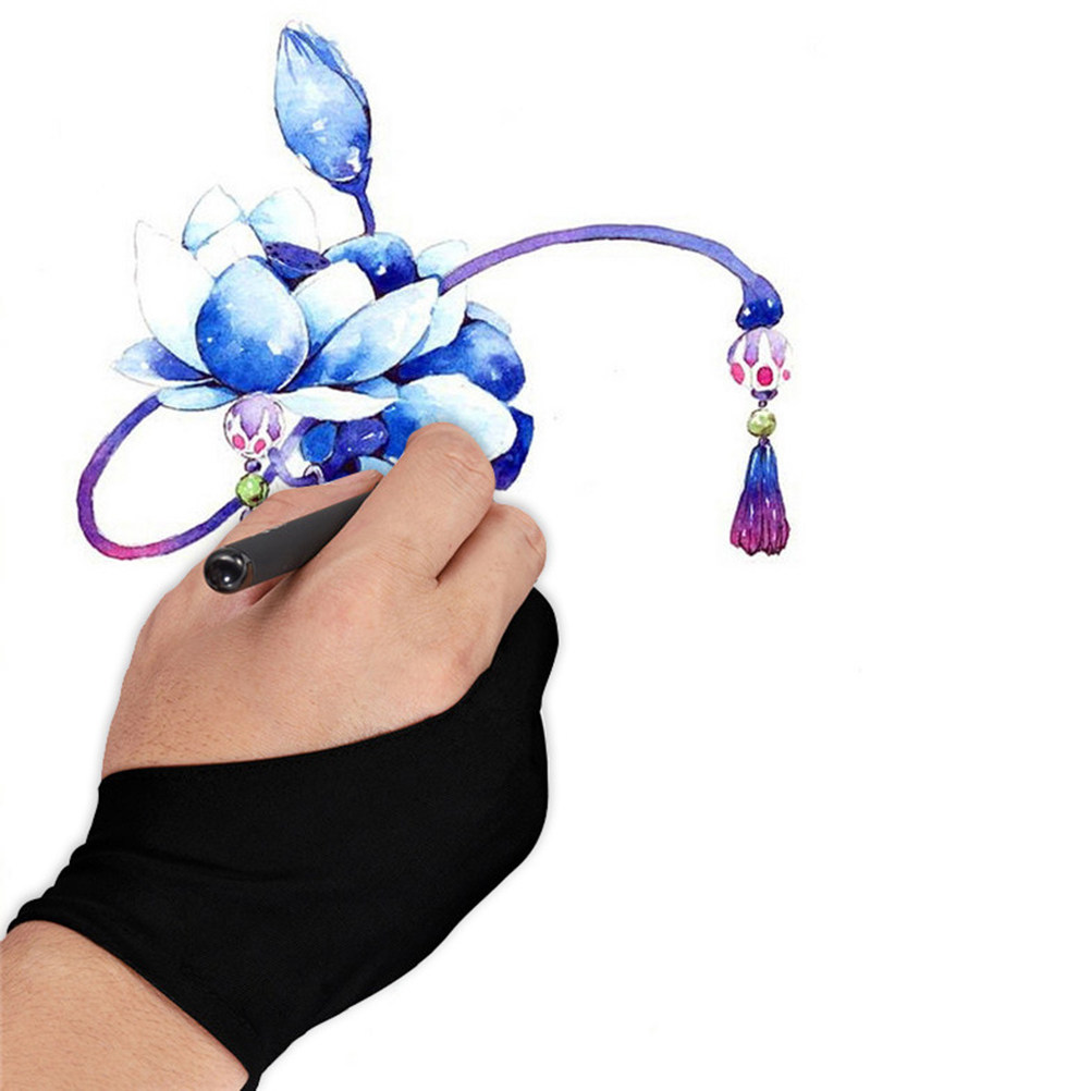4枚入り スパンデックス製 2本指用 描画グローブ アーティ - Drawing Glove Artist のレビューと価格