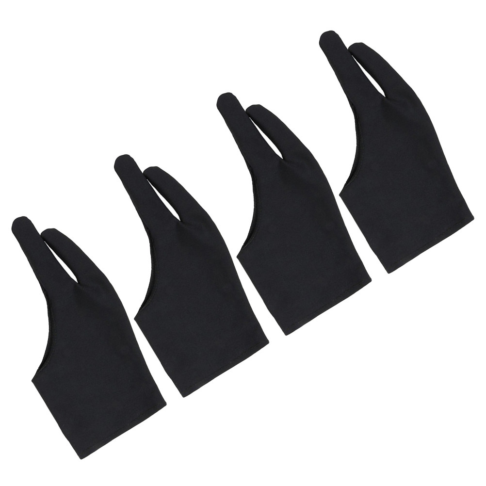 4枚入り スパンデックス製 2本指用 描画グローブ アーティ - Drawing Glove Artist のレビューと価格
