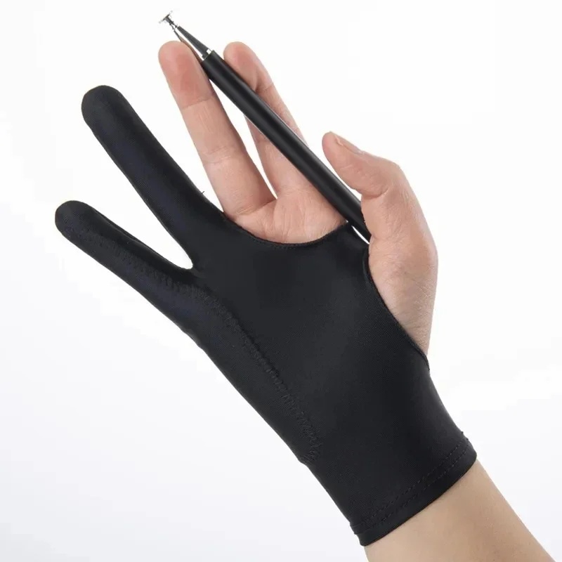 1/4個入り、汚れ防止加工を施した2本指用ペイントグローブ。 - Drawing Glove Artist のレビューと価格