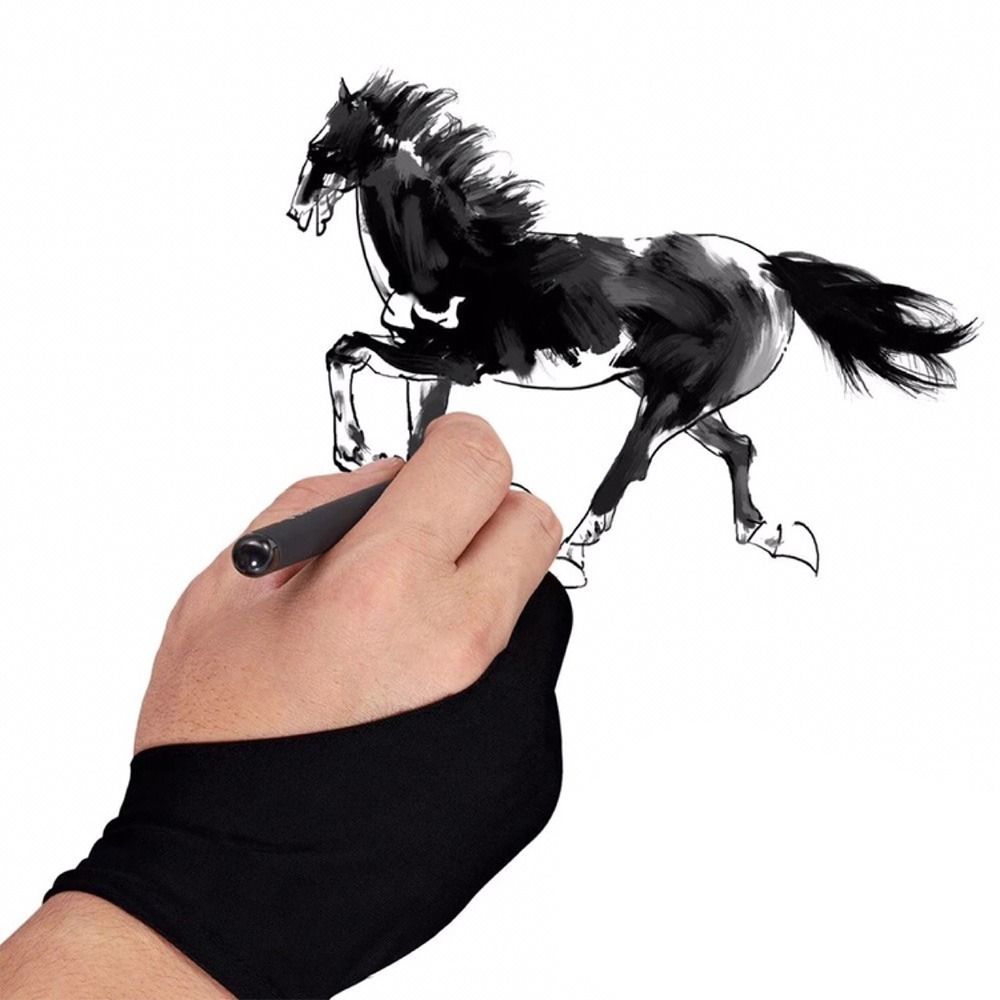 アーティスト向け、傷防止・汚れ防止機能付きのペイントグローブ - Drawing Glove Artist のレビューと価格
