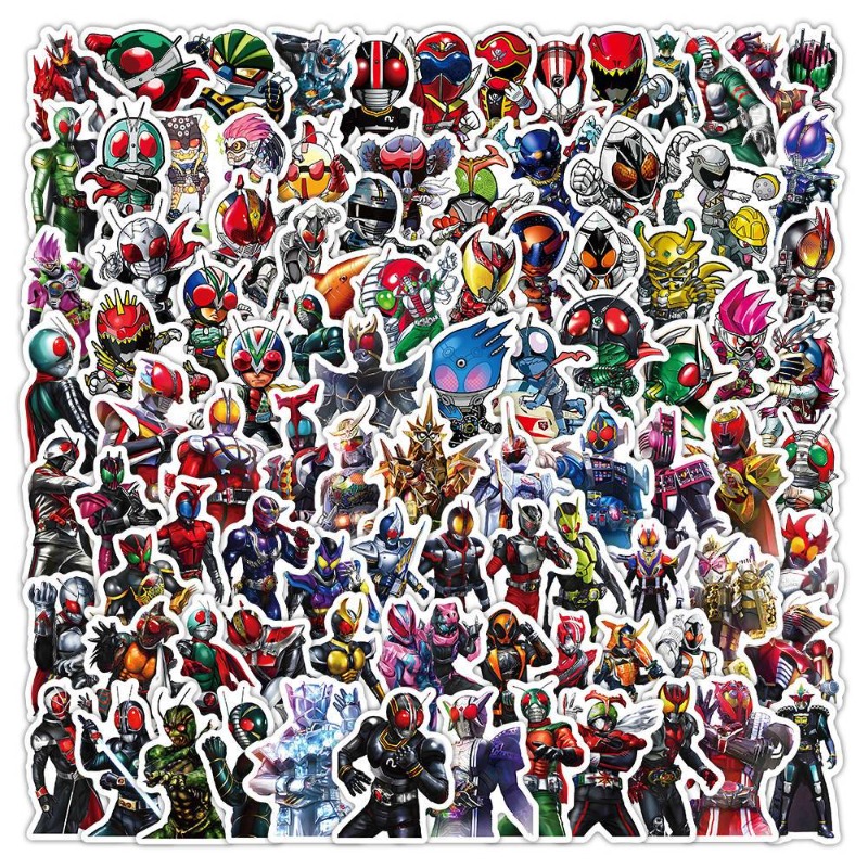 103 個仮面ライダーインス美的かわいい漫画ステッカー防水  - Tablet Cute Accessories のレビューと価格
